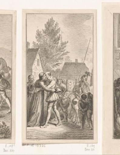 Don Quixote Embraces the Priest
