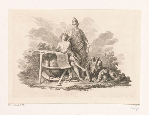 Minerva Instructs the Military Engineers