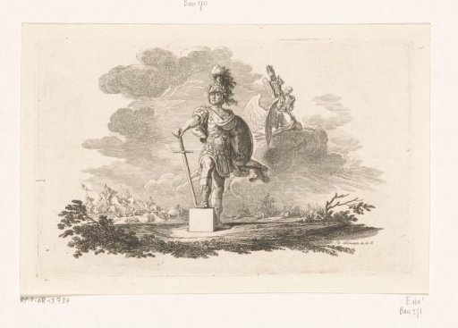 Portrait of Frederick the Great as Roman Emperor