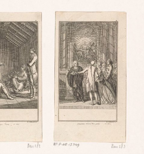 Charles Primrose solemnizes the marriage of his children