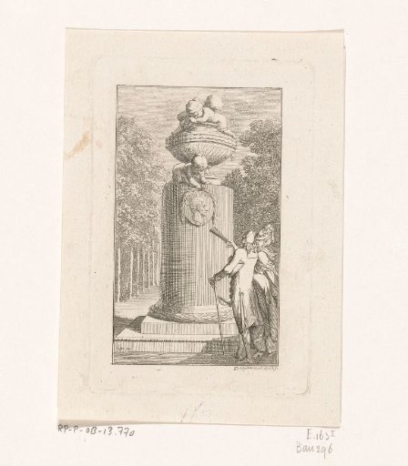 Monument to Christian Fürchtegott Gellert