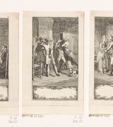 Pastor Gros in a Fight with Marjorin's Husband