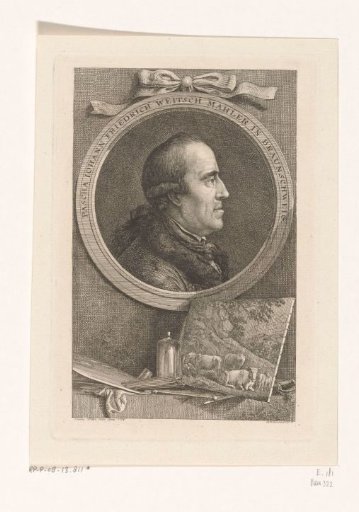 Portrait of Pascha Johann Friedrich Weitsch