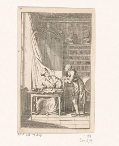 Author in the Study of an Art Critic