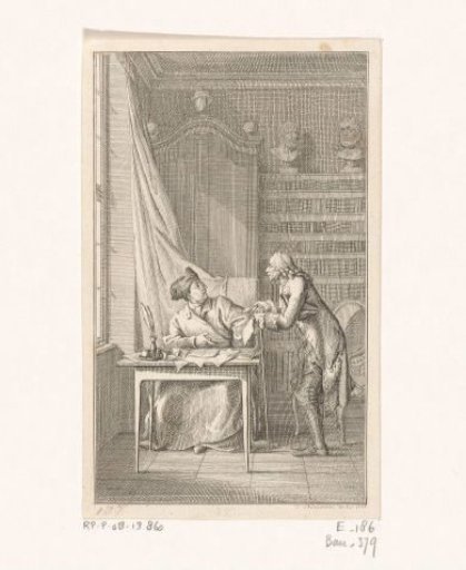 Author in the Study of an Art Critic