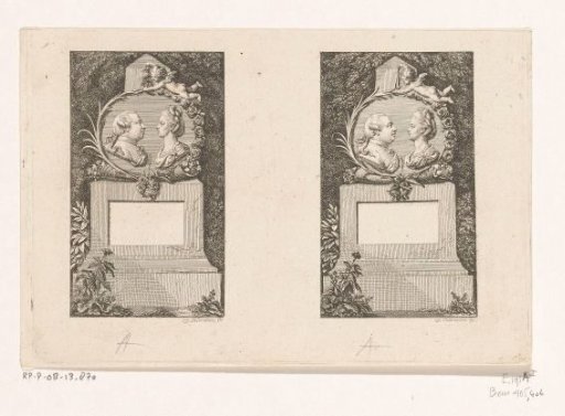 Double Portrait of George III and Charlotte of Great Britain