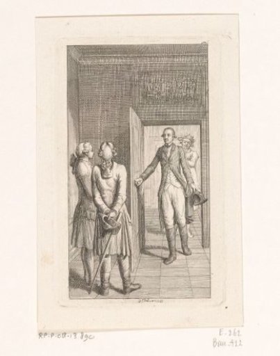 Henrich Stilling Sees Johan Wolfgang von Goethe Enter