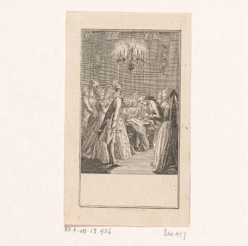 Interior with merry company