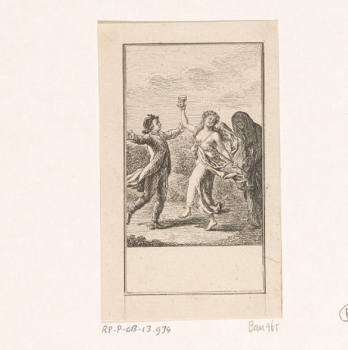 Young Man with Joy and Sorrow