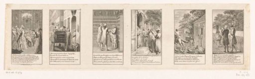Six Moralistic and Satirical Scenes