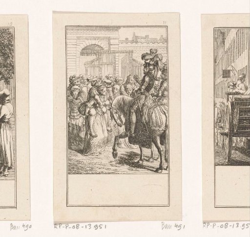 Women of Weinsberg carry their husbands on their backs out of the city