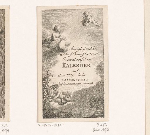 Title Page with the Four Seasons