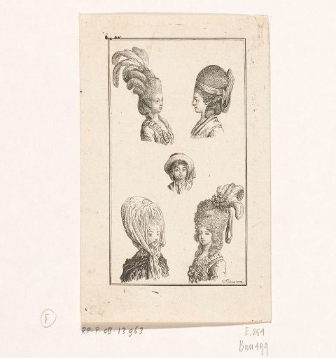 Five Ladies' Hairstyles