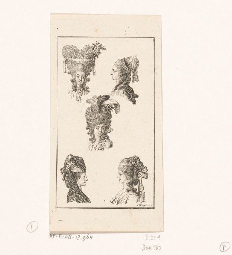 Five Ladies' Hairstyles