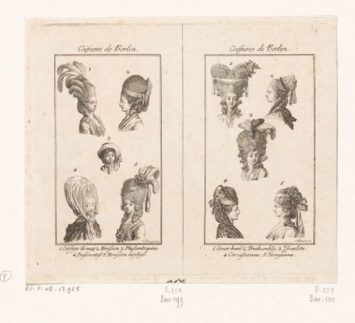 Ten Ladies' Hairstyles