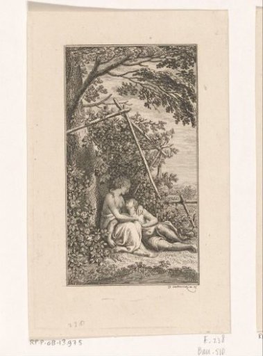 Lovers in an Arcadian Landscape