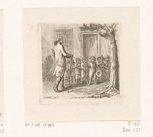 Herr von Weesen Visits His Grandson Leopold