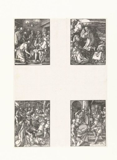 The Washing of Feet, Christ on the Mount of Olives, The Arrest, Christ before Annas