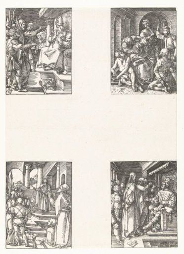 Christ before Caiaphas, The Mocking, Christ before Pilate, Christ before Herod