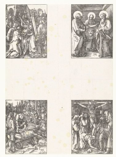 The Carrying of the Cross, Veronica with the Sudarium, The Erection of the Cross, The Crucifixion