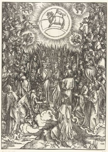 Saint John the Evangelist Beholds the Adoration of the Lamb