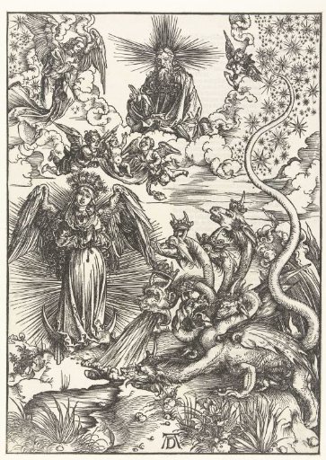 The Apocalyptic Woman and the Seven-Headed Dragon