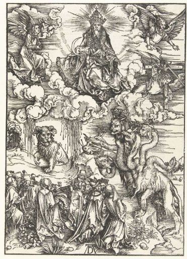 Christ with a Sickle, the Beast with Horns like a Lamb and the Seven-Headed Dragon