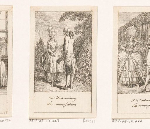Conversation between a man and a woman