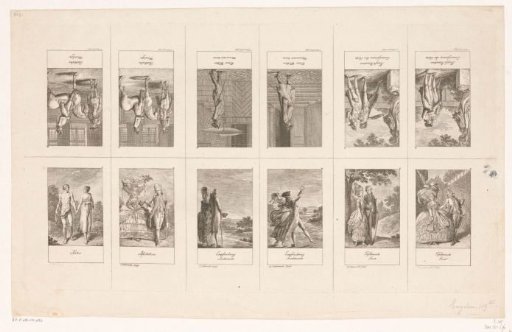 Twelve examples of natural and affected behaviour