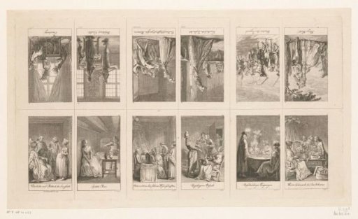 Twelve scenes from the life of an ill-bred woman