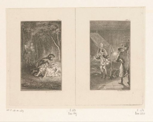 Accident during a play and Herr von *** with his whip