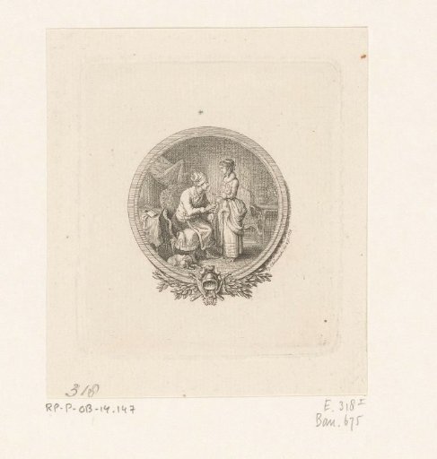 Earl Marischal Declaring His Love to Marie Emeté