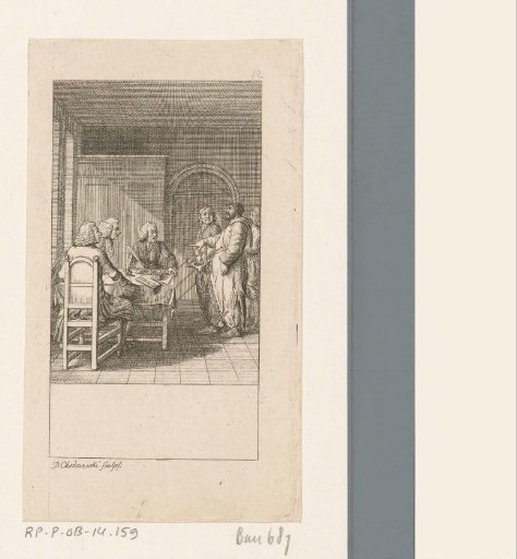 Young Hermit before the Judge