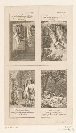 Four Scenes from Lessing's Fabeln und Erzählungen