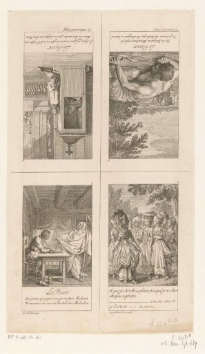 Four Scenes from Lessing's Fabeln und Erzählungen