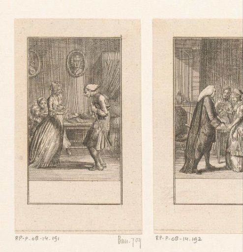 Marriage proposal of a schoolmaster