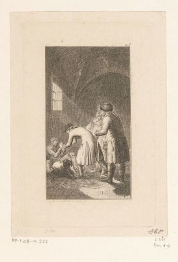 Wilhelm Edelwald recognizes the prisoner as his friend Wilde