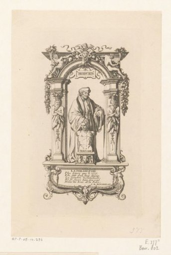 Image of Erasmus in architectural framing