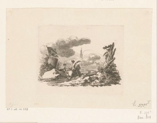 Bombardment of the fortress Schweidnitz