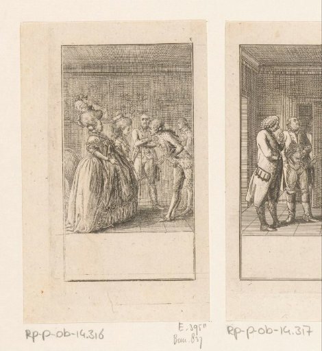 Wilhelmine Introduced to Her Intended Marriage Partner
