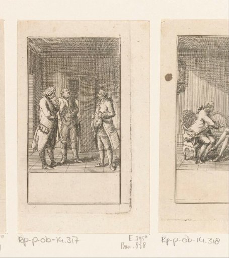 Three Guests of Reinhard in Conversation