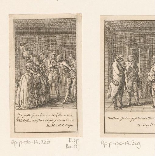 Wilhelmine is introduced to her intended marriage partner