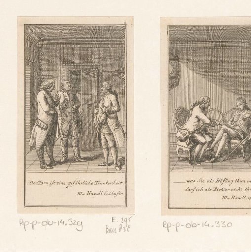 Three of Reinhard's guests in conversation