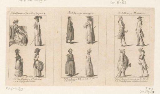 Clothing for ladies and gentlemen