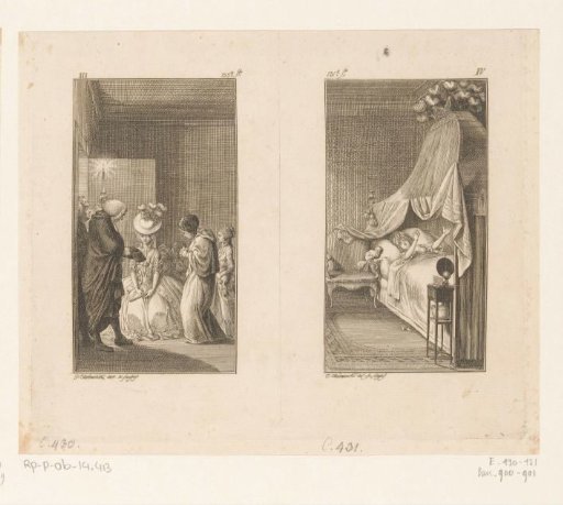Two depictions from Der kleiner Cäsar
