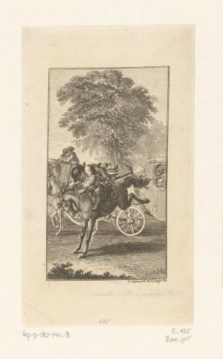 Ragotin holds on to the bucking horse