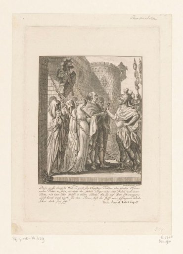 Germans Handing Over the Sword to the Romans
