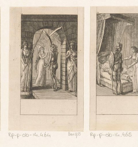 Meeting between Huon de Bordeaux and Sybille