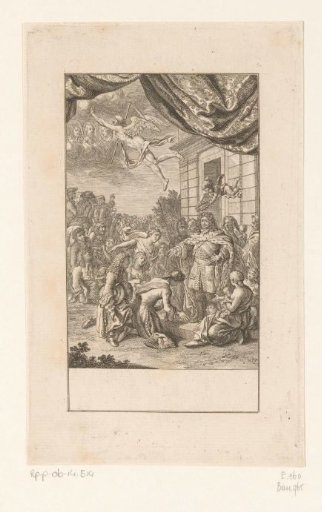 Friedrich Wilhelm Crowned and Honoured