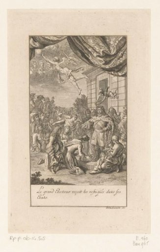Friedrich Wilhelm Crowned and Honoured